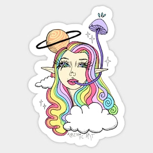 Rainbow Magick Sticker